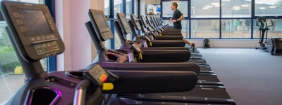Man using the treadmill at our gym hemel hempstead